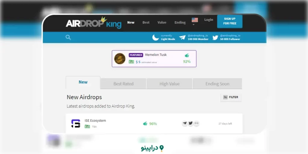 Airdrop king